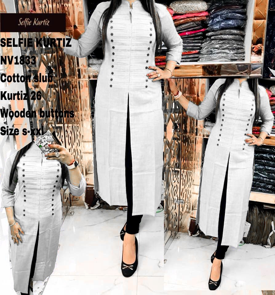 Arya Dress Maker Launch Madhuri Selfie Grey Poli Reyon NewDigital Print  Party Wear Kurti with koti For Women Wear